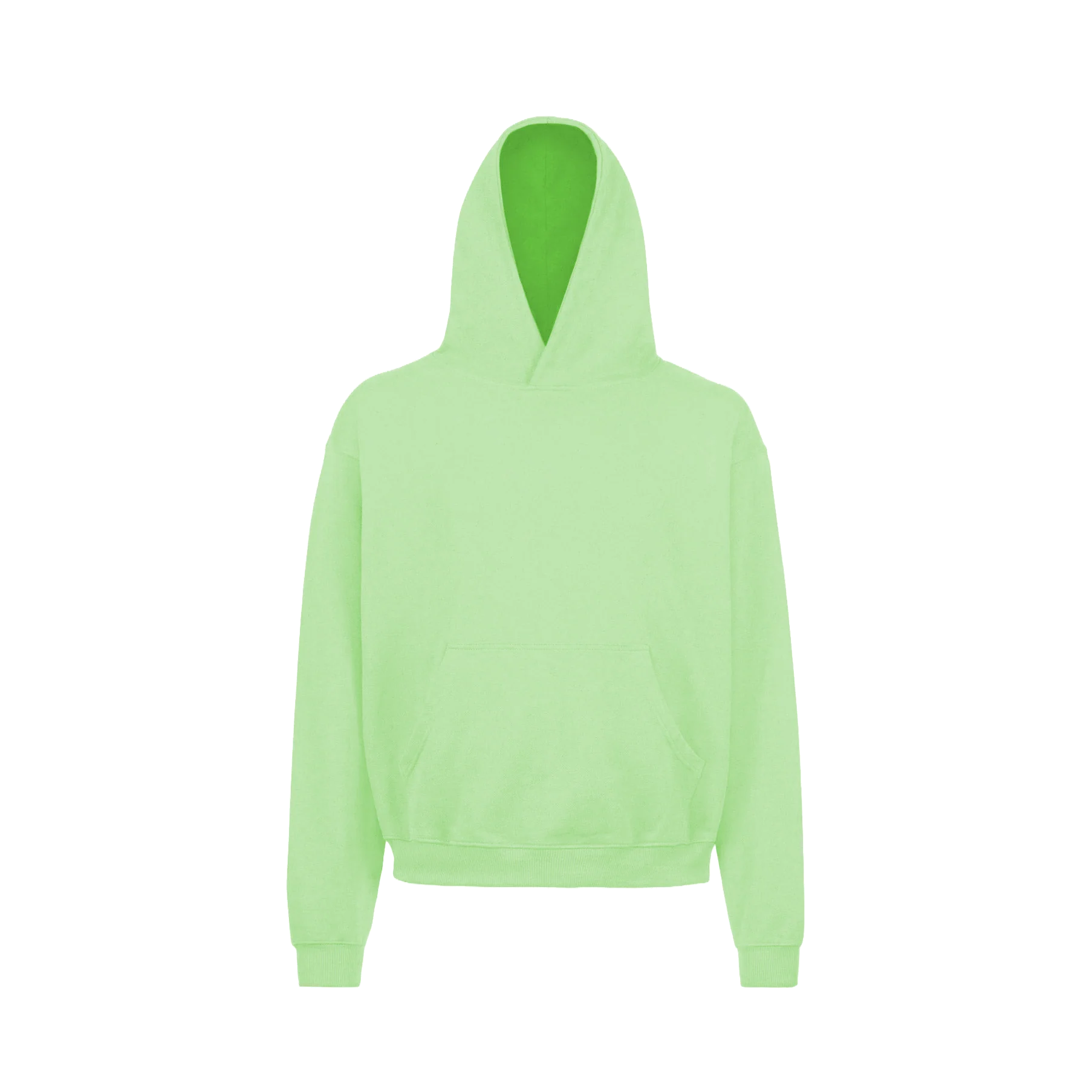 13-0220 TCX Paradise Green Oversized Hoodie.