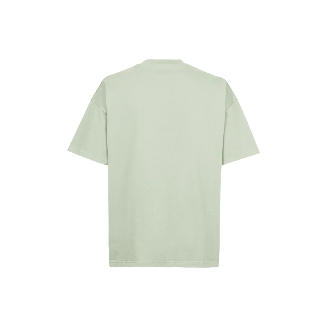 14-0114 TCX Vintage Celadon Green Oversized Tee. - Image 2