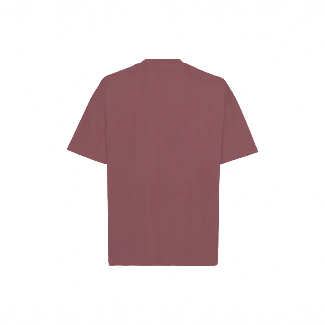 18-1613 TCX Vintage Renaissance Rose Oversized Tee. - Image 2