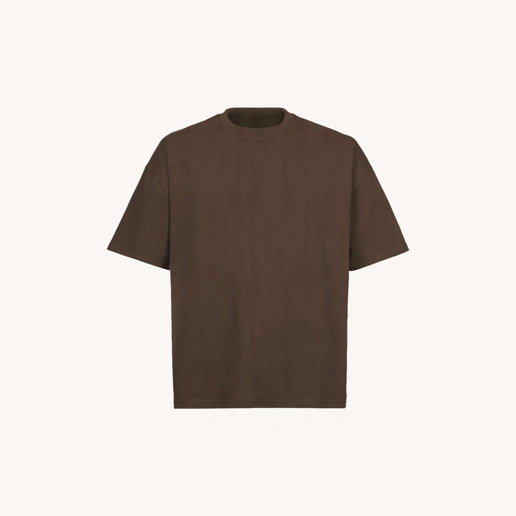 19-0814 TCX Vintage Slate Black Oversized Boxy Tee.