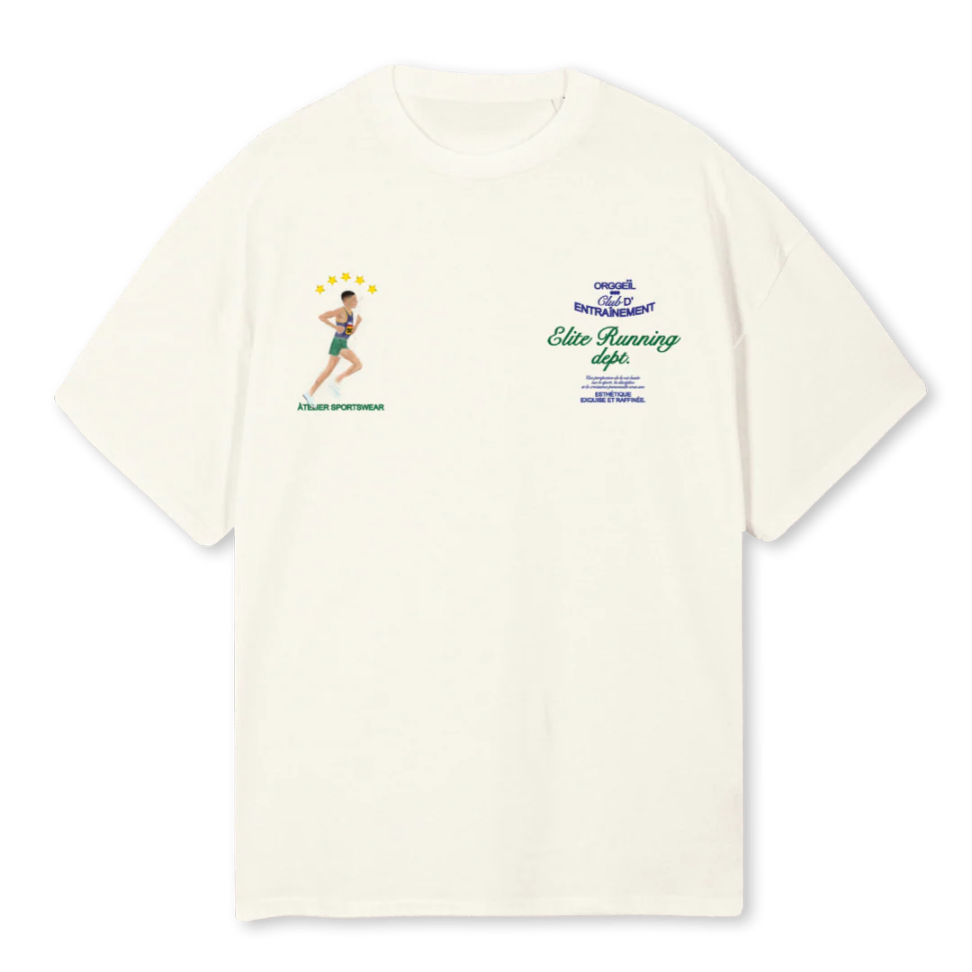 ABC Cream Oversized Tee.