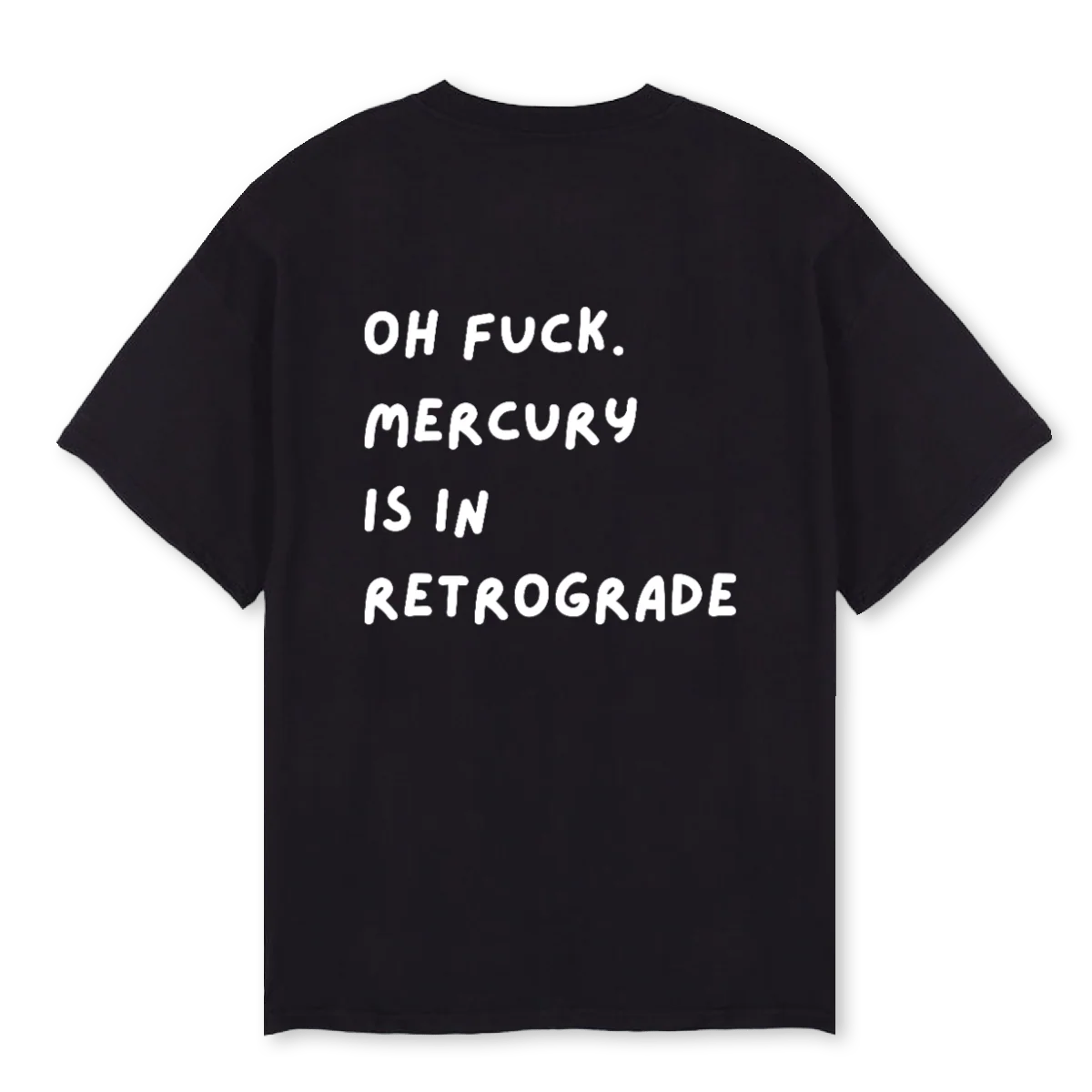 ACFOUR Black Oversized Tee. - Image 2