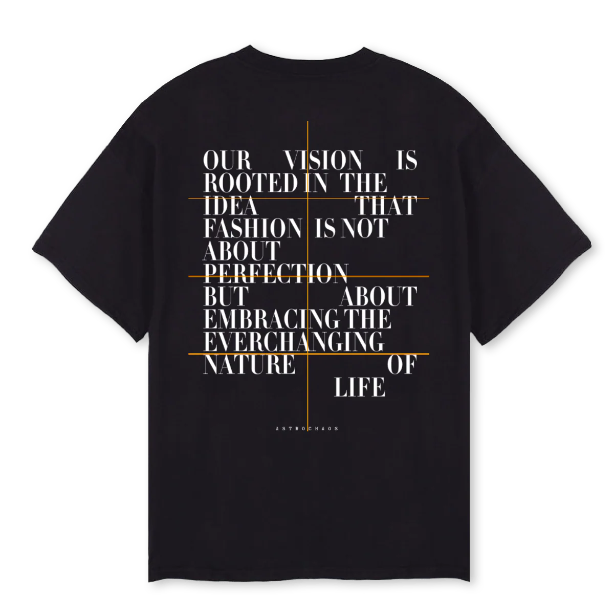 ACONE Black Oversized Tee. - Image 2