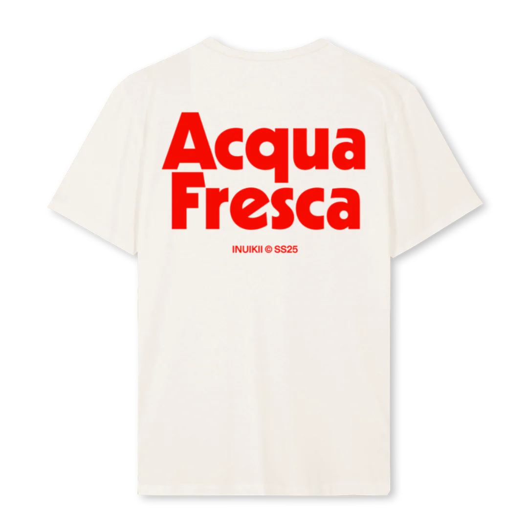 ACQUAFRESCATWO Vintage White Regular Tee. - Image 2