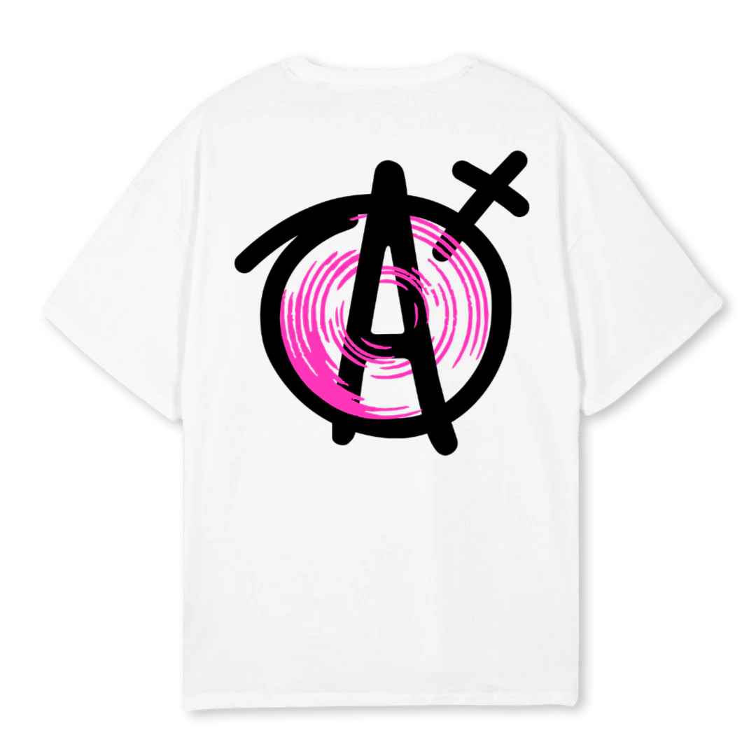 ADHDXAGNOSTICWOTS White Oversized Tee. - Image 2