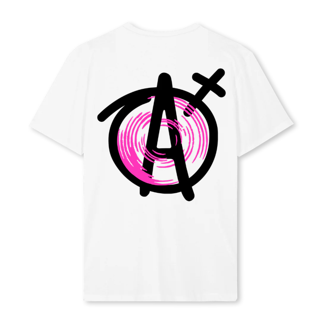 ADHDXAGNOSTICWRTS White Regular Tee. - Image 2