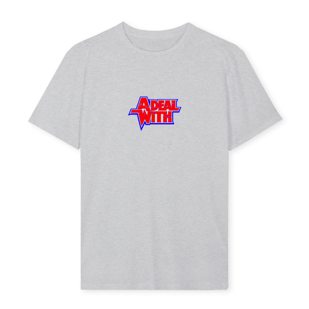 ADWMETALL Light Grey Marl Regular Tee.