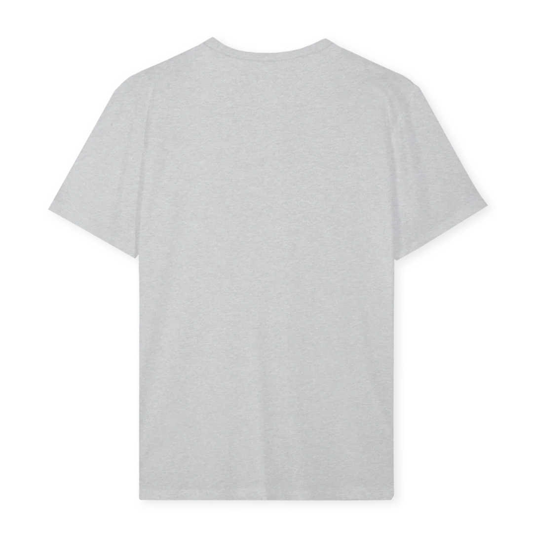 ADWTHREE Light Grey Marl Regular Tee. - Image 2