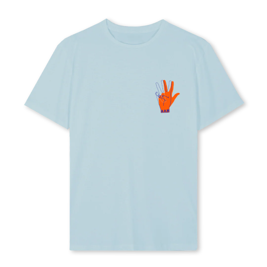 ADWTHREE_CB Cold Blue Regular Tee.