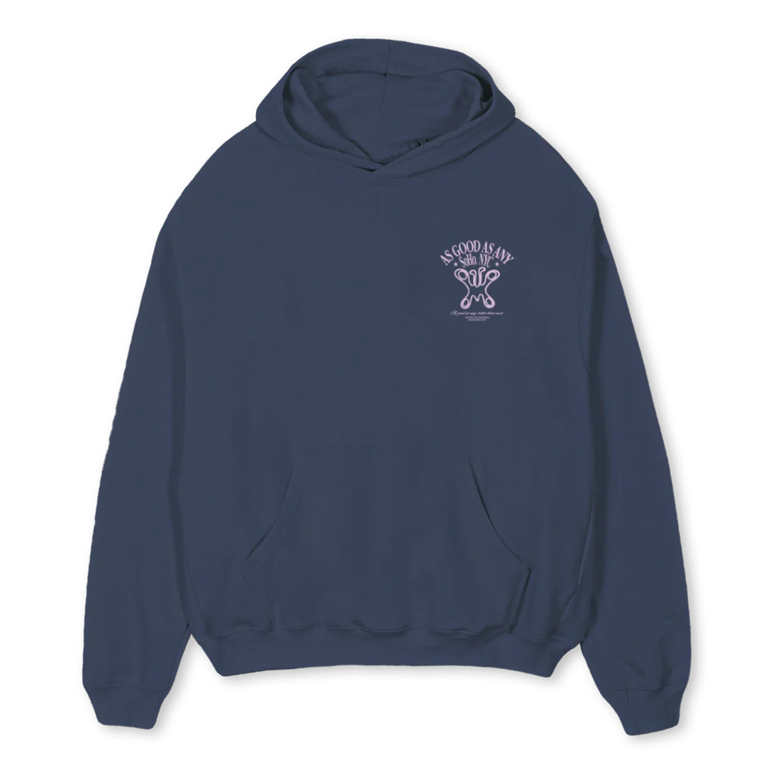 AGAABUTTERFLYLIMITED_N Navy Blue Oversized Hoodie.