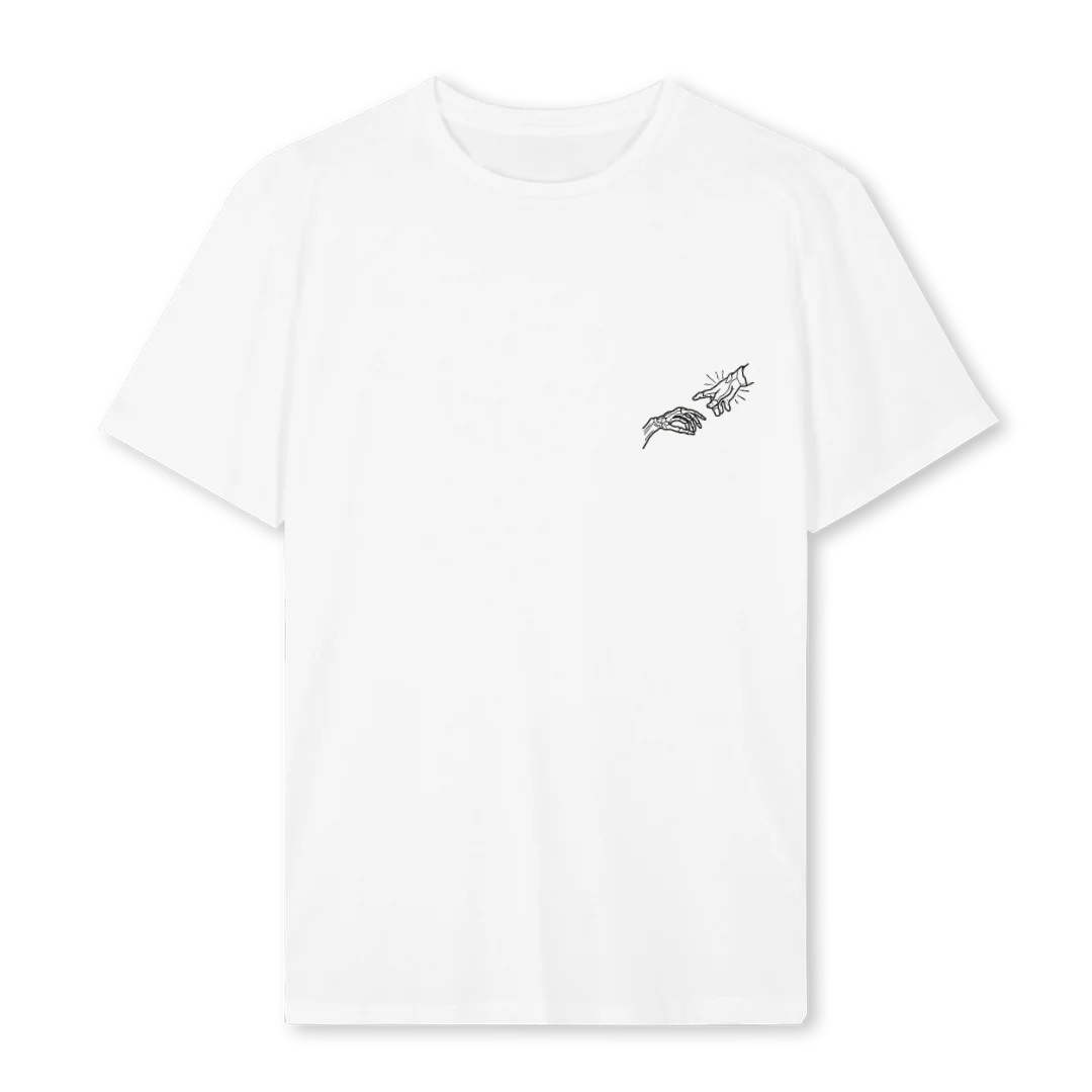AIRBORNE White Regular Tee.