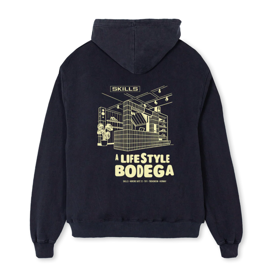 ALBHOODIEVB Vintage Black Oversized Hoodie. - Image 2