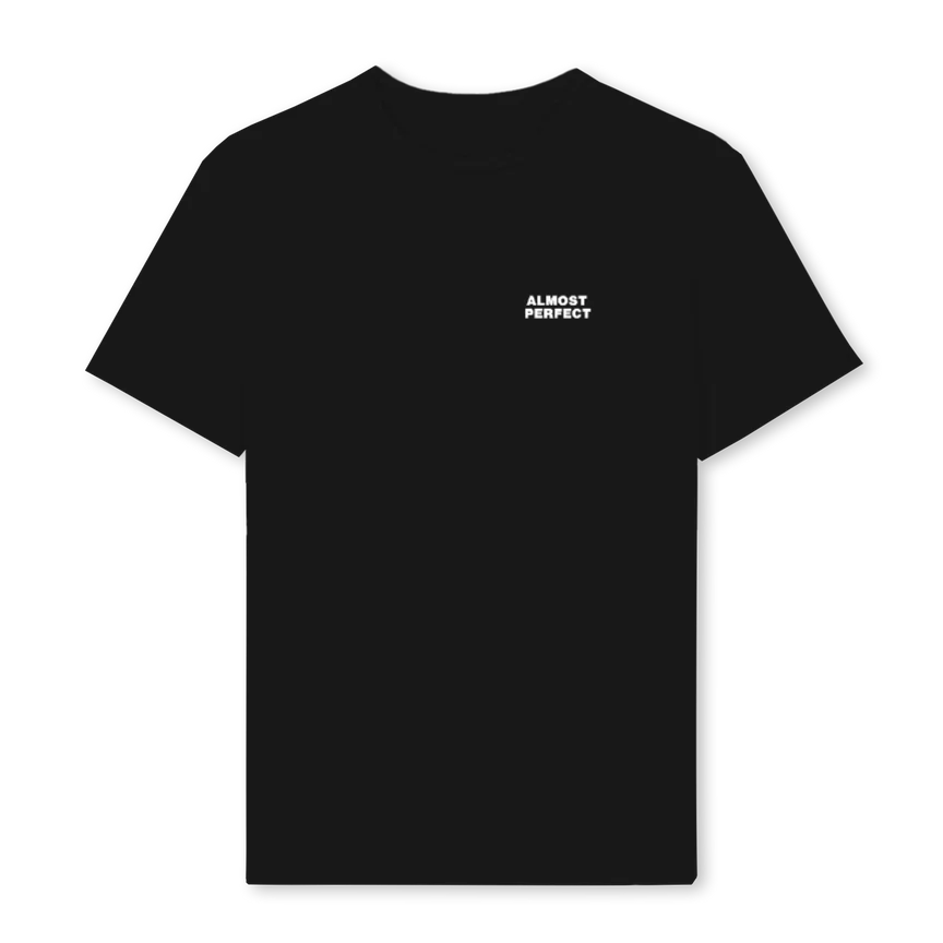 ALMOSTPERFECTPITTI Black Regular Tee.
