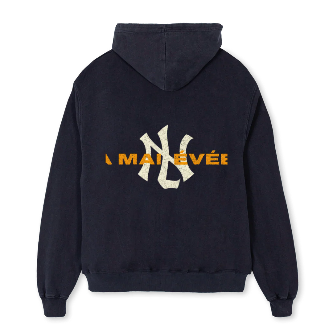 AMAI NL EVEE Vintage Black Oversized Hoodie. - Image 2