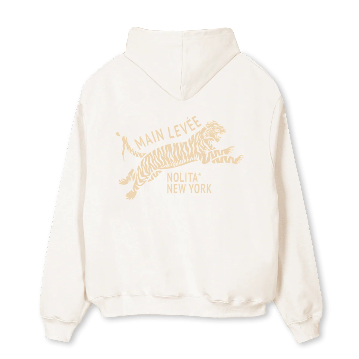 AMLCHINATOWNTIGER_VW Vintage White Oversized Hoodie. - Image 2