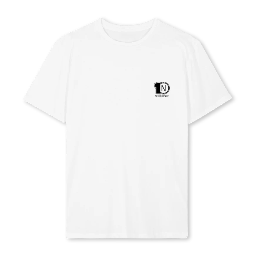 ANOTHERTEN White Regular Tee.