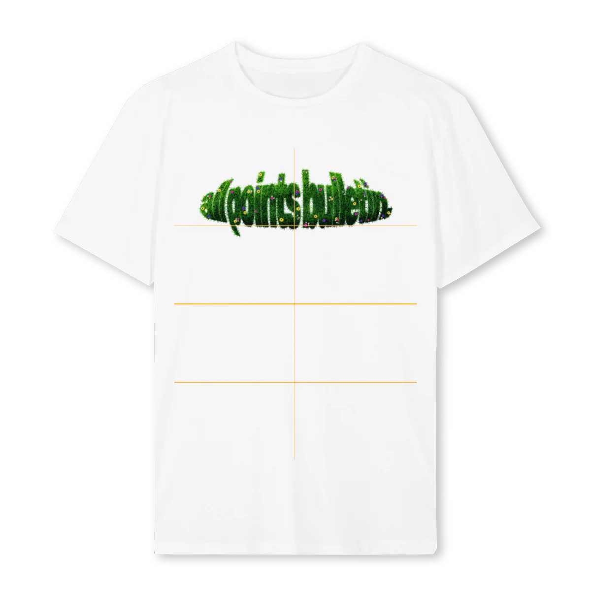 APBGRASS White Regular Tee.