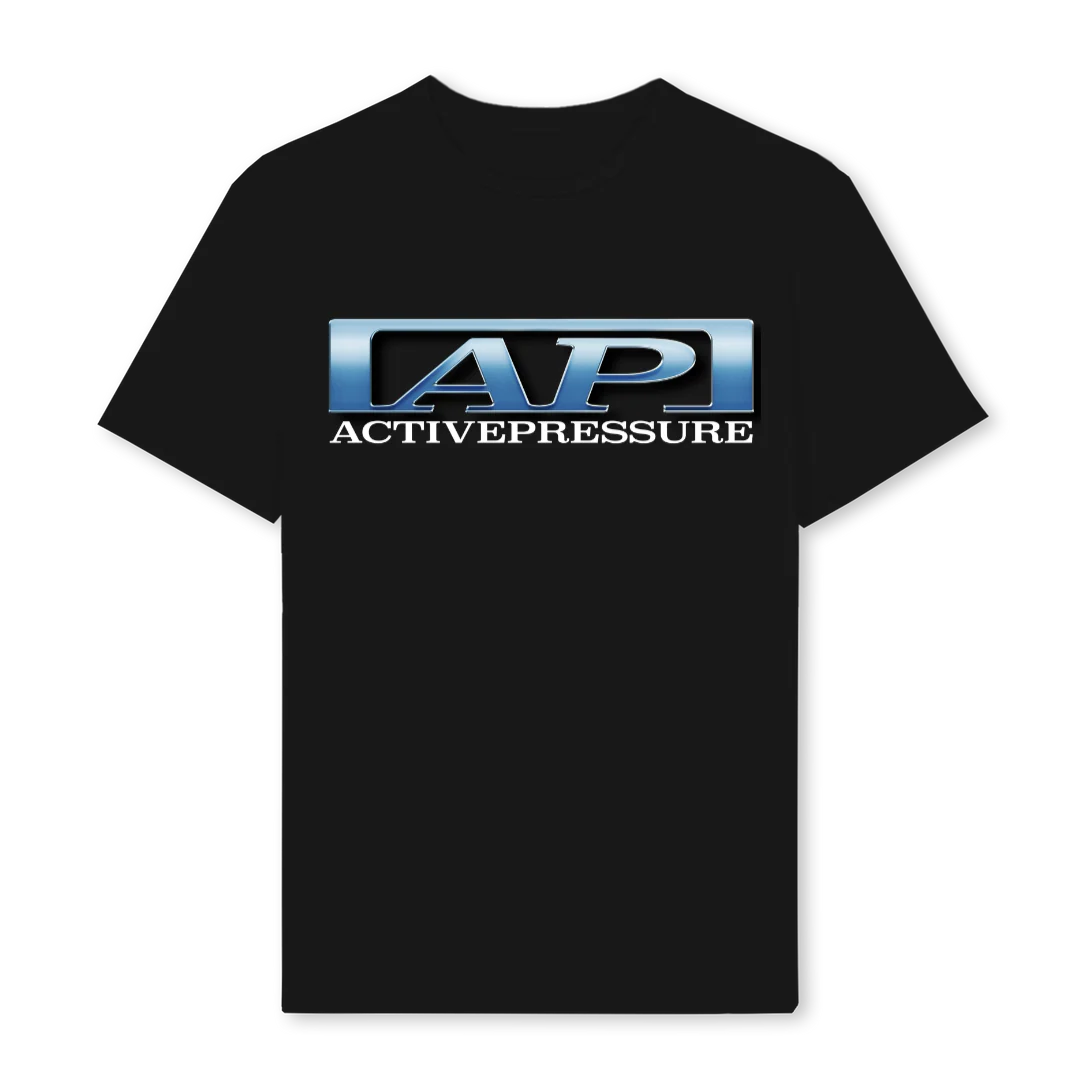 APTEE Black Regular Tee.