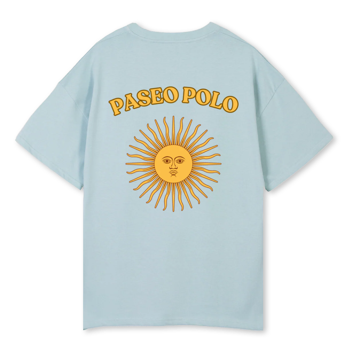 ARGEE Cold Blue Oversized Tee. - Image 2