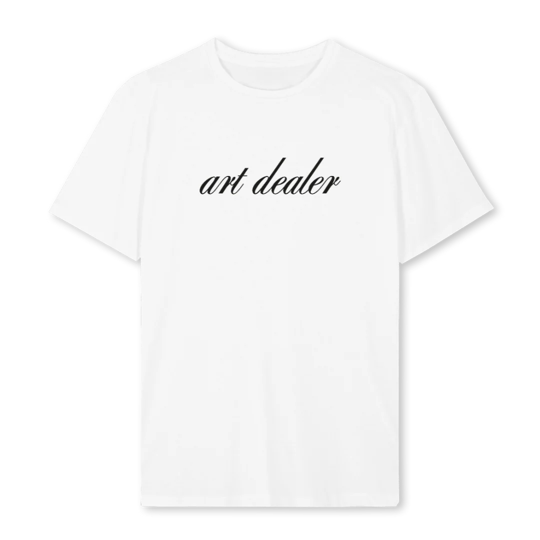 ARTDEALERTEE White Regular Tee.