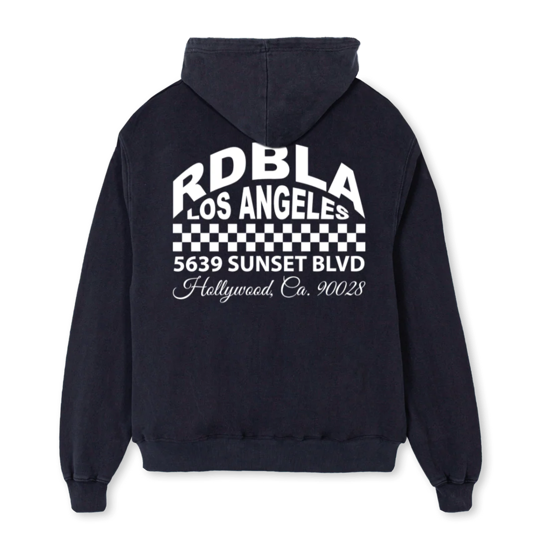 ASHOODIECL Vintage Black Oversized Hoodie. - Image 2