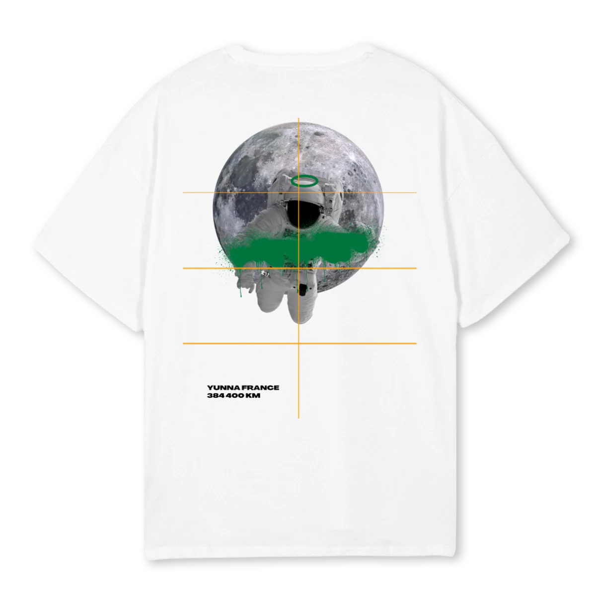 ASTROVERT White Oversized Tee. - Image 2
