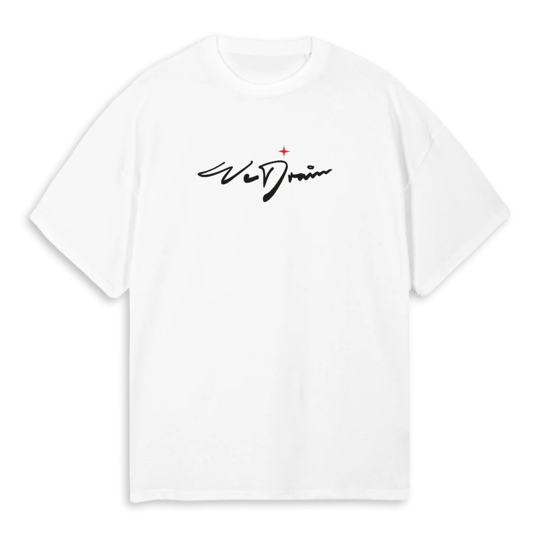 ASTROWD White Oversized Tee.