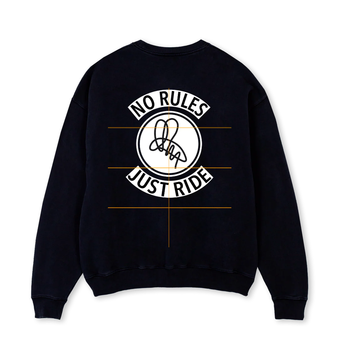 ATTACUSCCJUMPER Black Oversized Crewneck Sweater. - Image 2