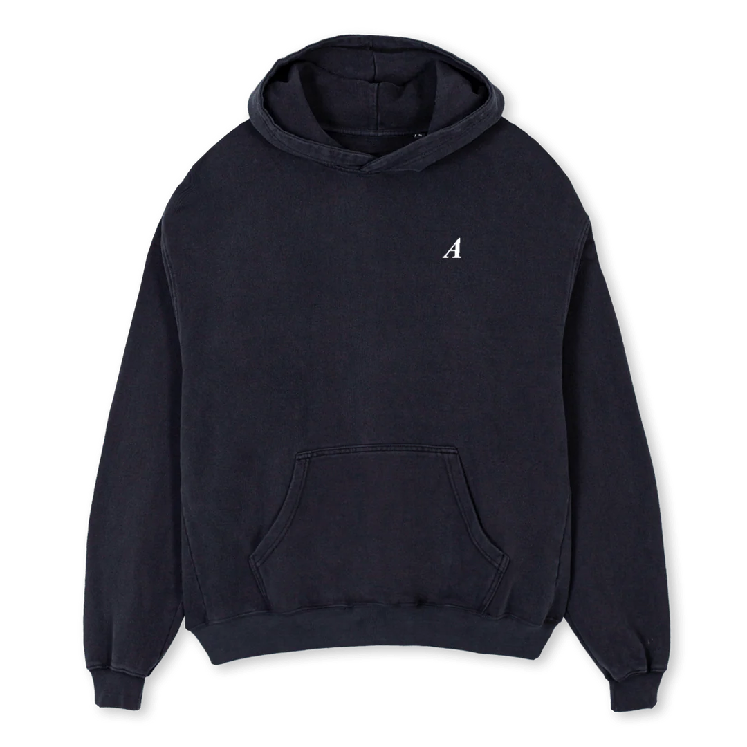 AUTHENTICSCSHOODIE Vintage Black Oversized Hoodie.