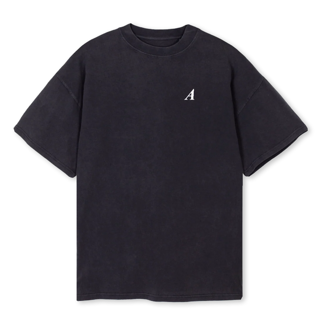 AUTHENTICSCSTEE Vintage Black Oversized Tee.