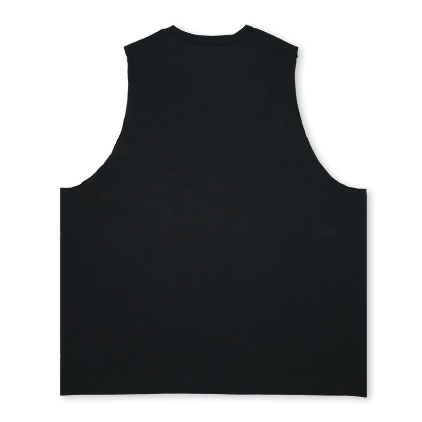 AVOIDPURPLE Deep Black Oversized Vest. - Image 2