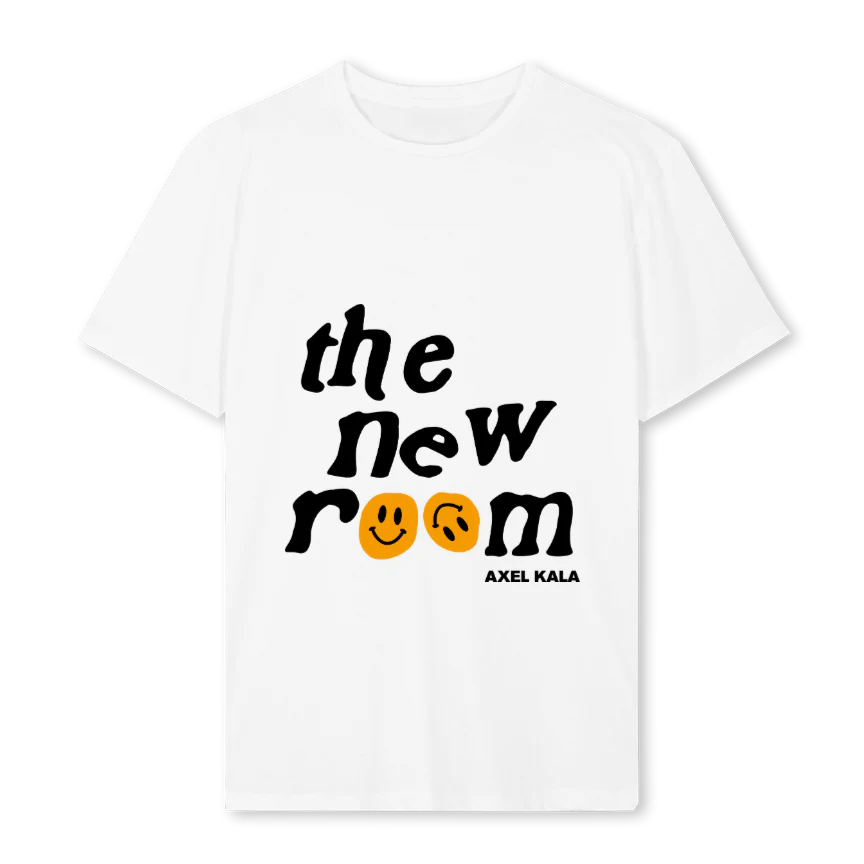 AXEL KALA White Regular Tee.