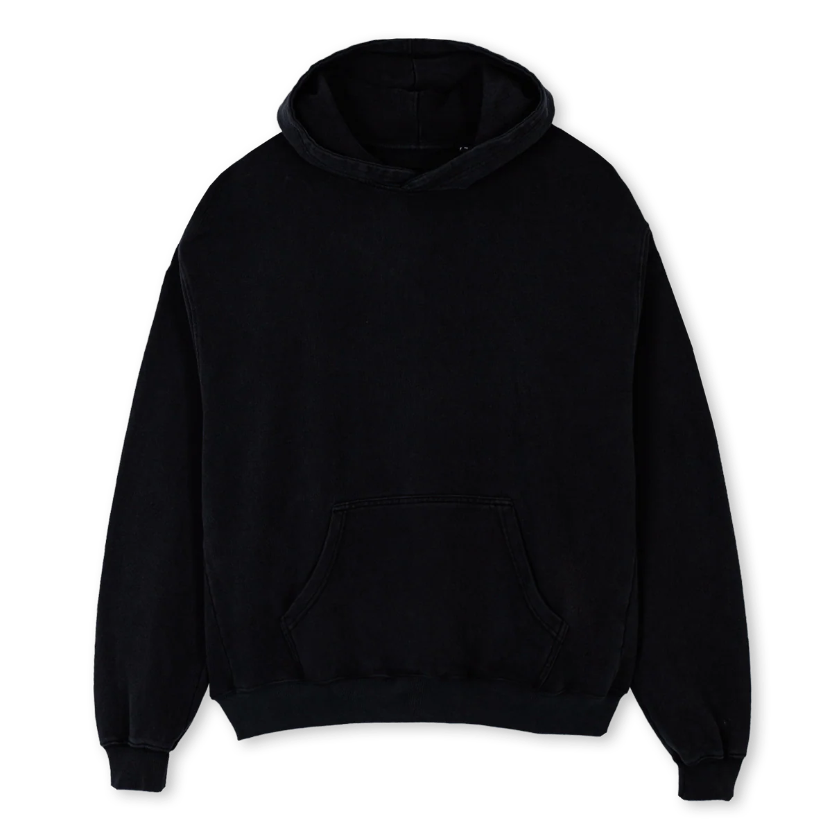 BAKERSDOZENHOODIEOG Black Oversized Hoodie.