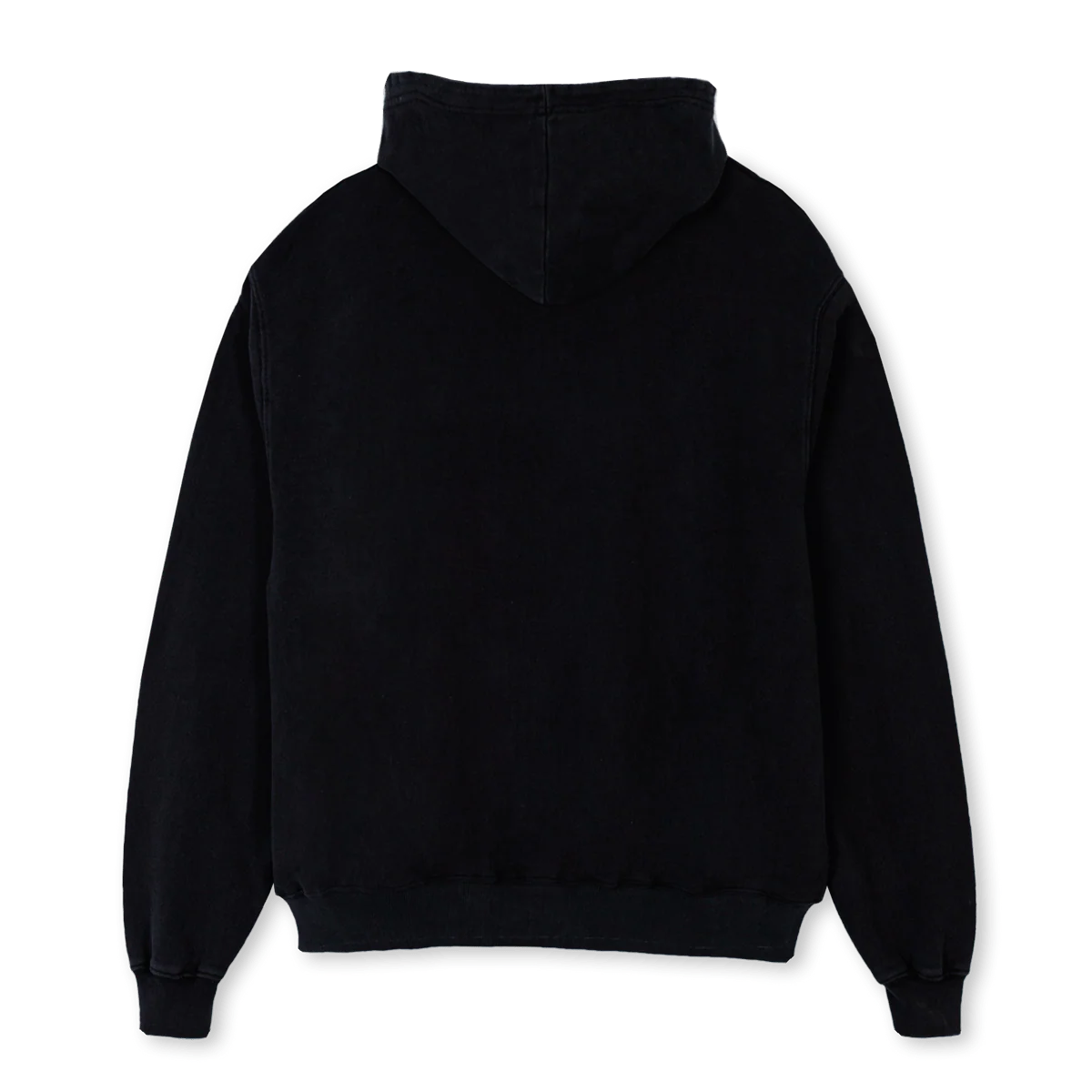 BAKERYBASICWASHED Black Oversized Hoodie. - Image 2