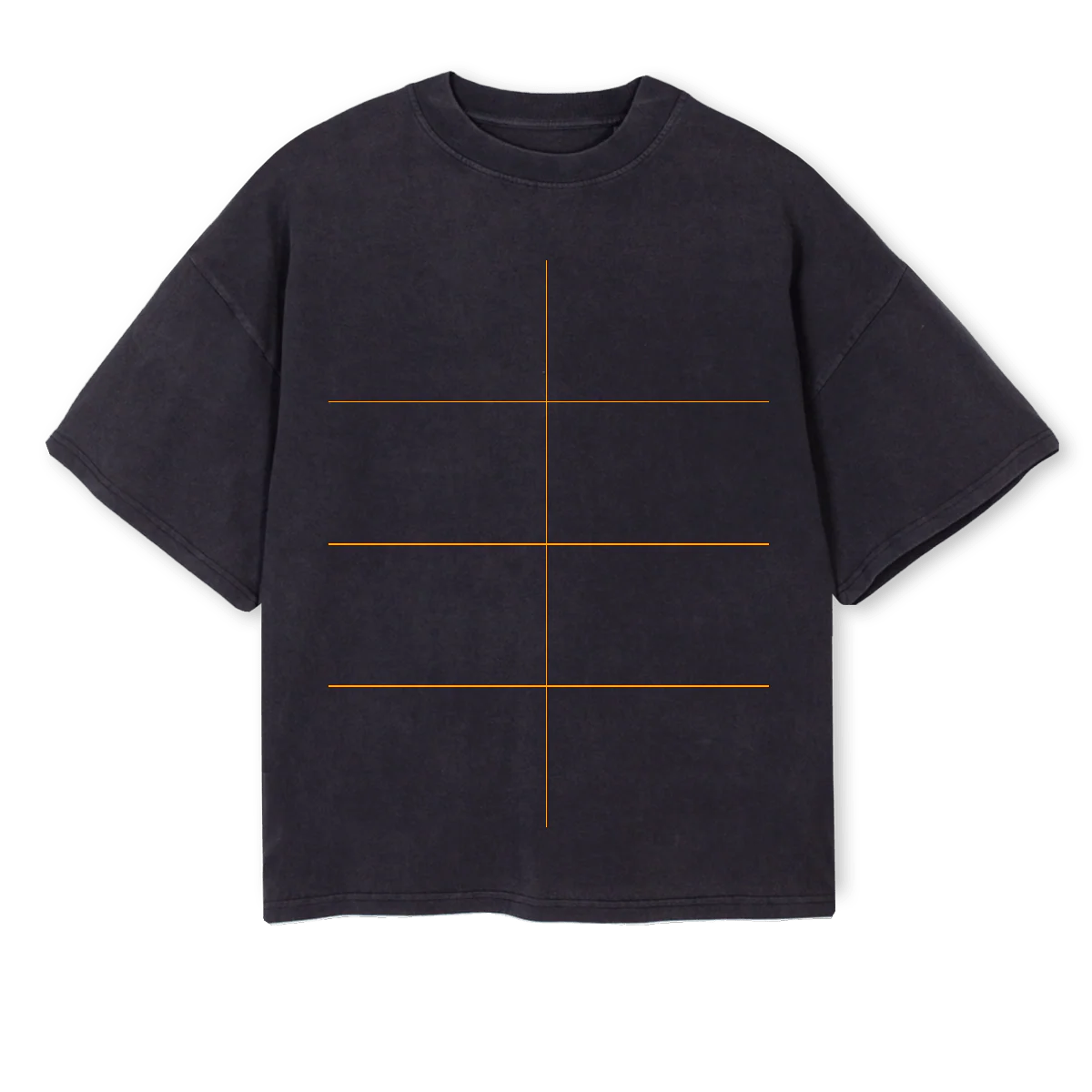 BANDANATEETWO Vintage Black Oversized Boxy Tee.