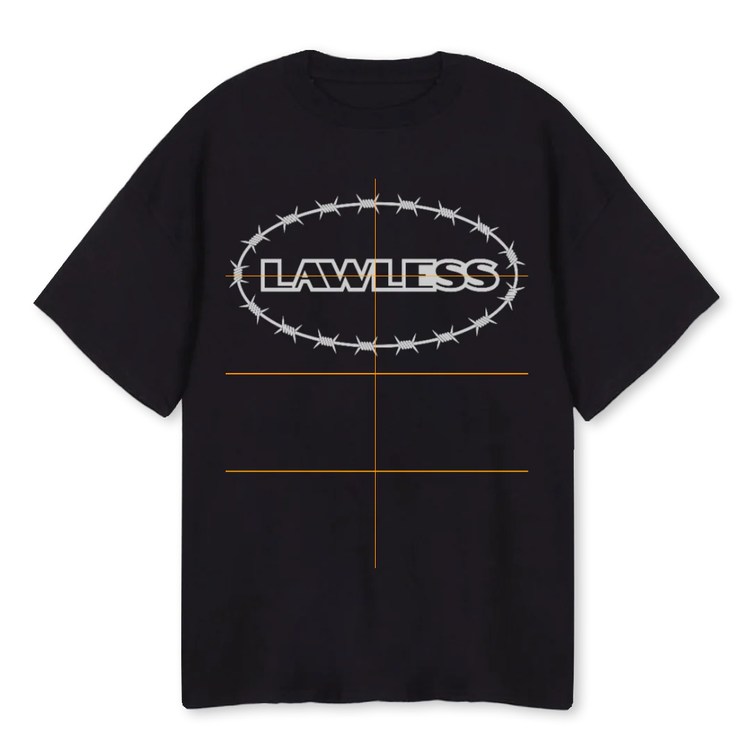 BARB Black Oversized Tee.