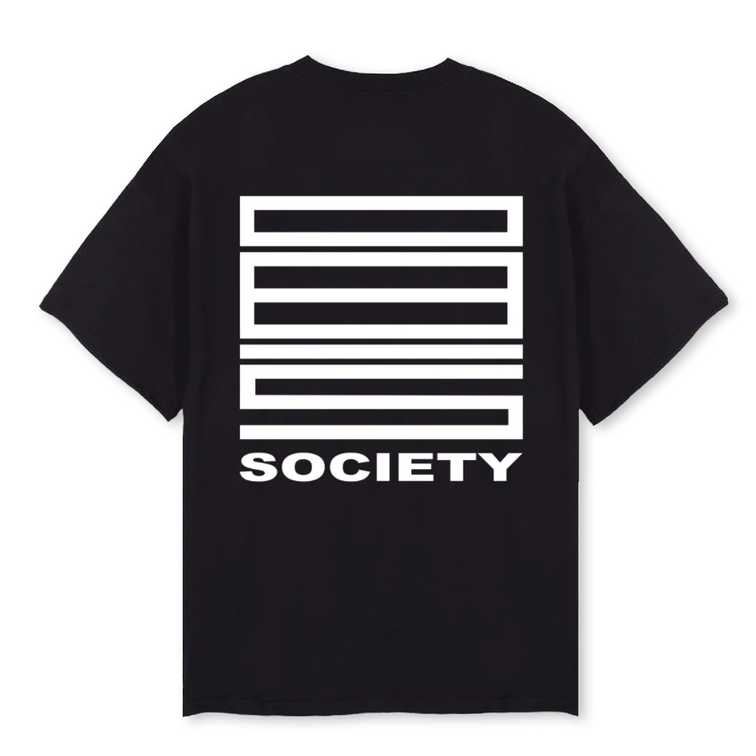 BASEBLACK Black Oversized Tee. - Image 2