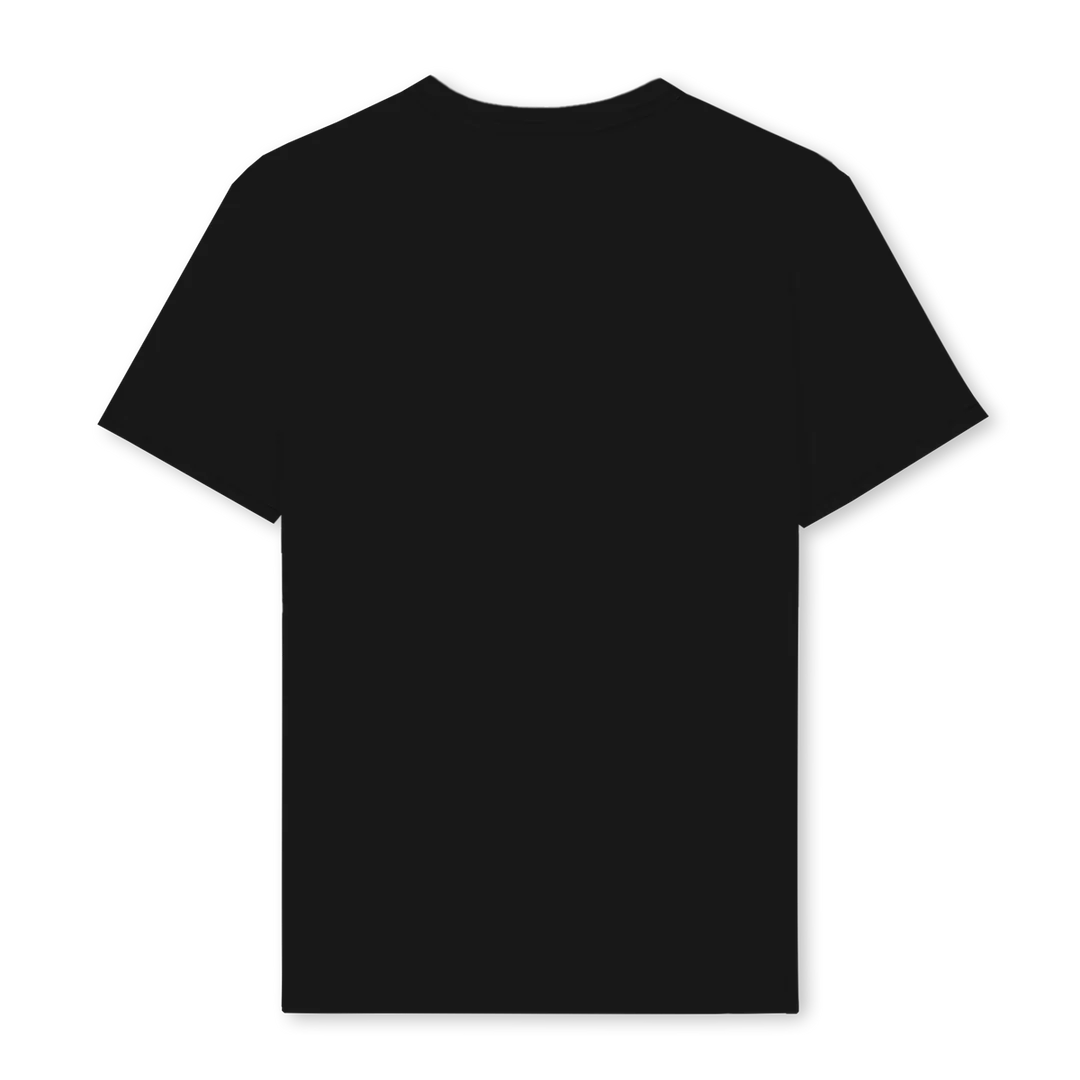BASICALLY PALM Black Regular Tee. - Image 2