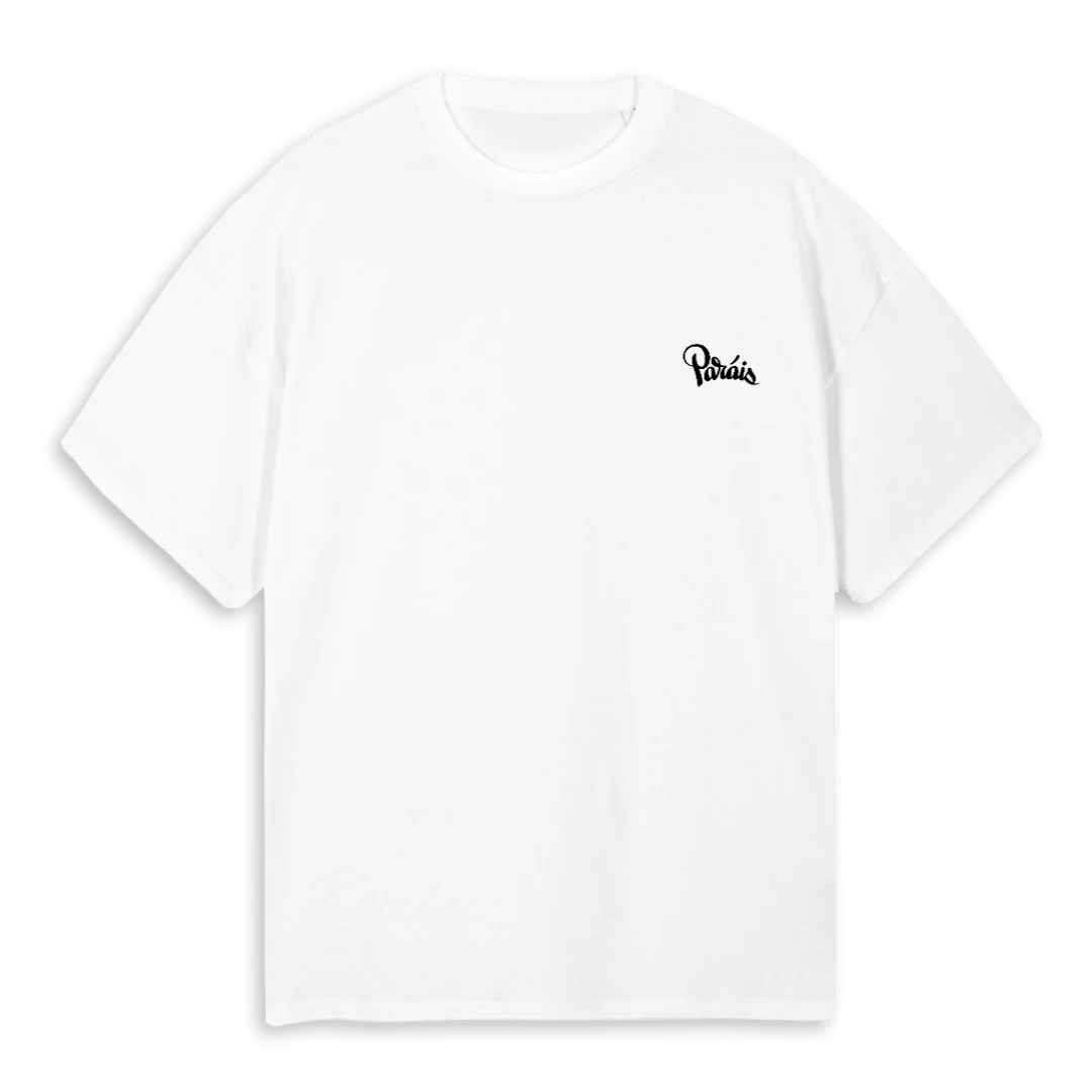 BASIX White Oversized Tee.