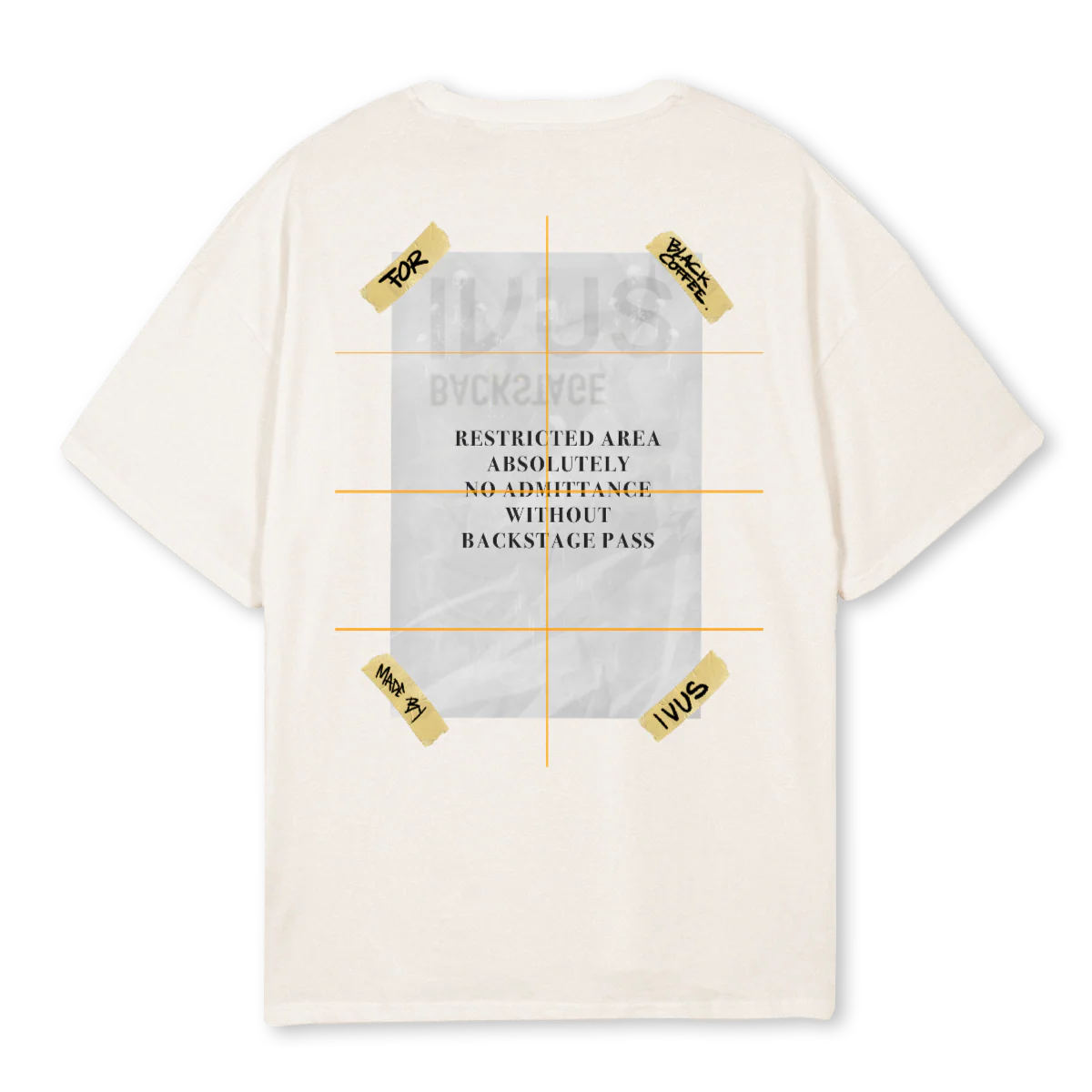 BCOFFEETEE Vintage White Oversized Tee. - Image 2
