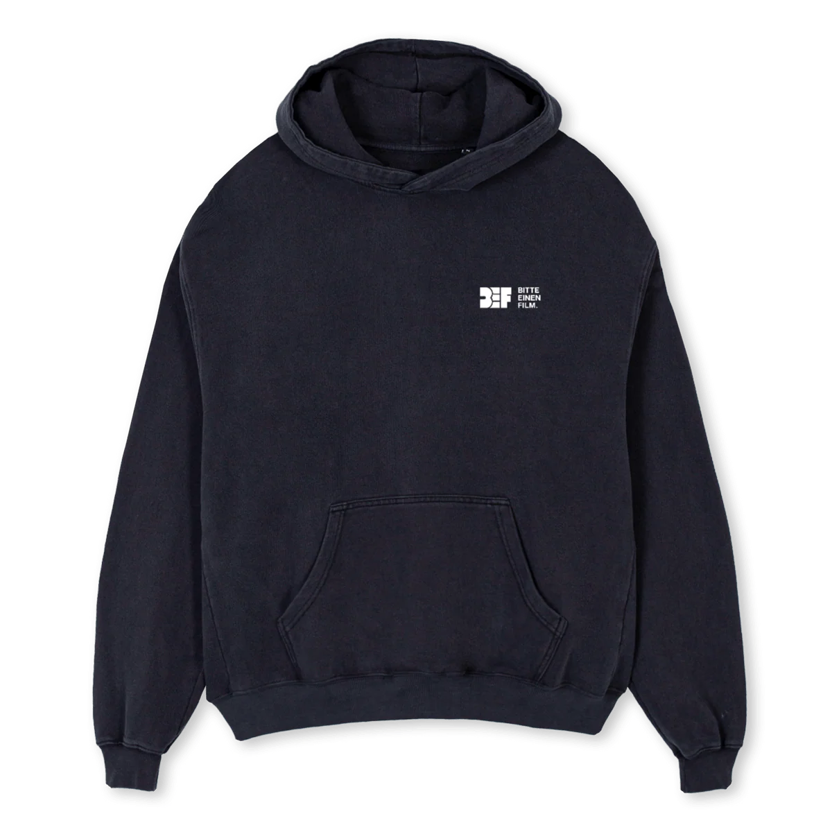 BEF GANG HOODIE Vintage Black Oversized Hoodie.