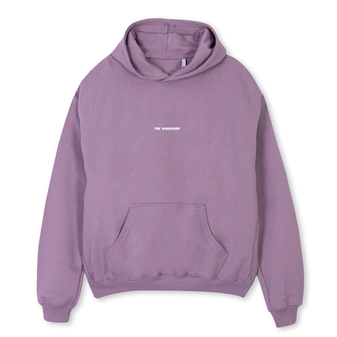 BFM Purple Oversized Hoodie.