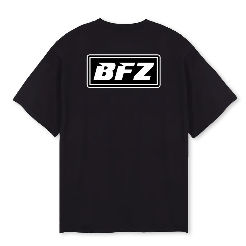 BFZ  Black Oversized Tee. - Image 2