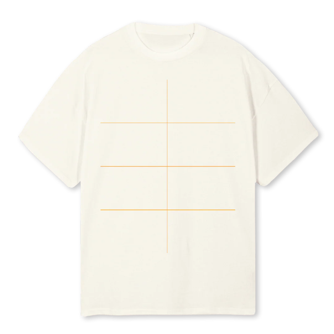 BISCOTTITESTFIVE Cream Oversized Tee.