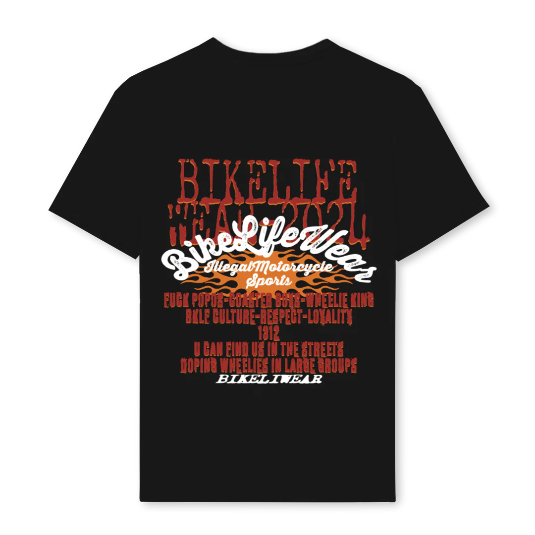 BKLFTWENYFOR Black Regular Tee. - Image 2