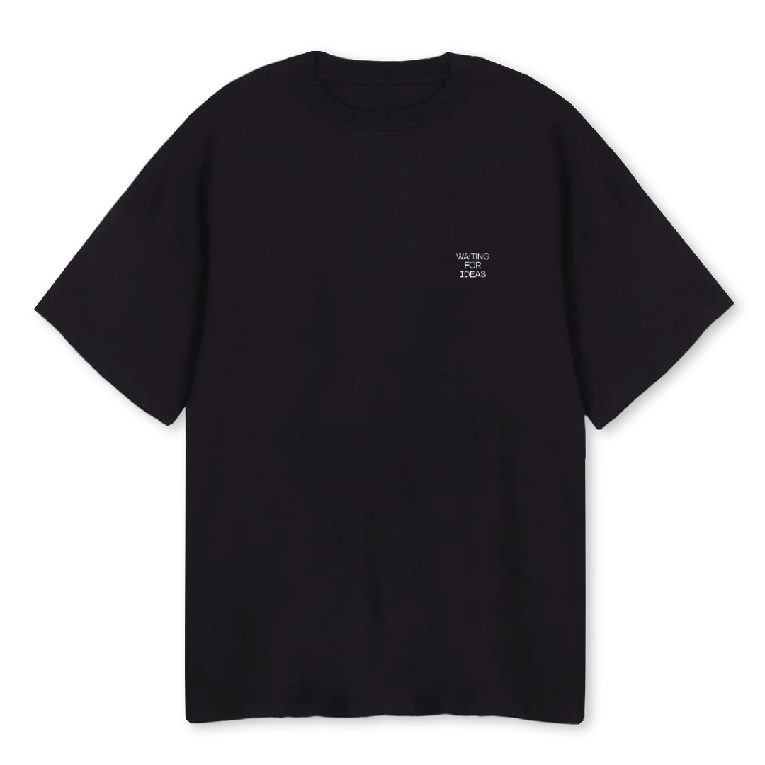 WFI2 Black Oversized Tee.
