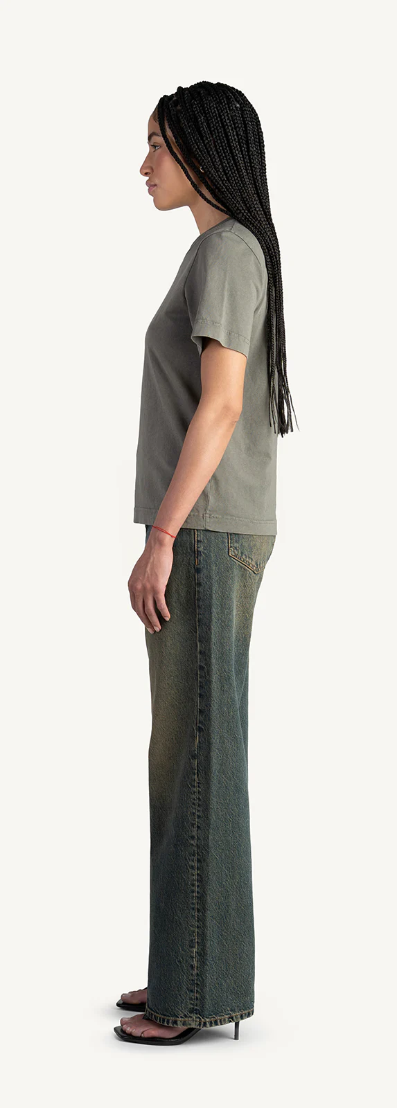 Black Women’s Clean Cut Tee. - Image 9