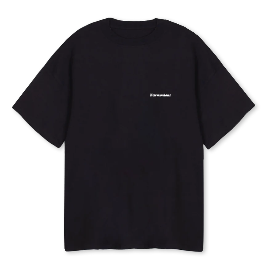 BLACKDAYDREAM Black Oversized Tee.