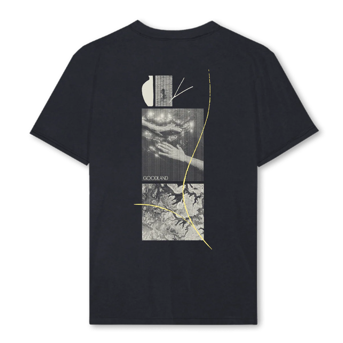 BLACKTSHIRT Vintage Black Regular Tee. - Image 2