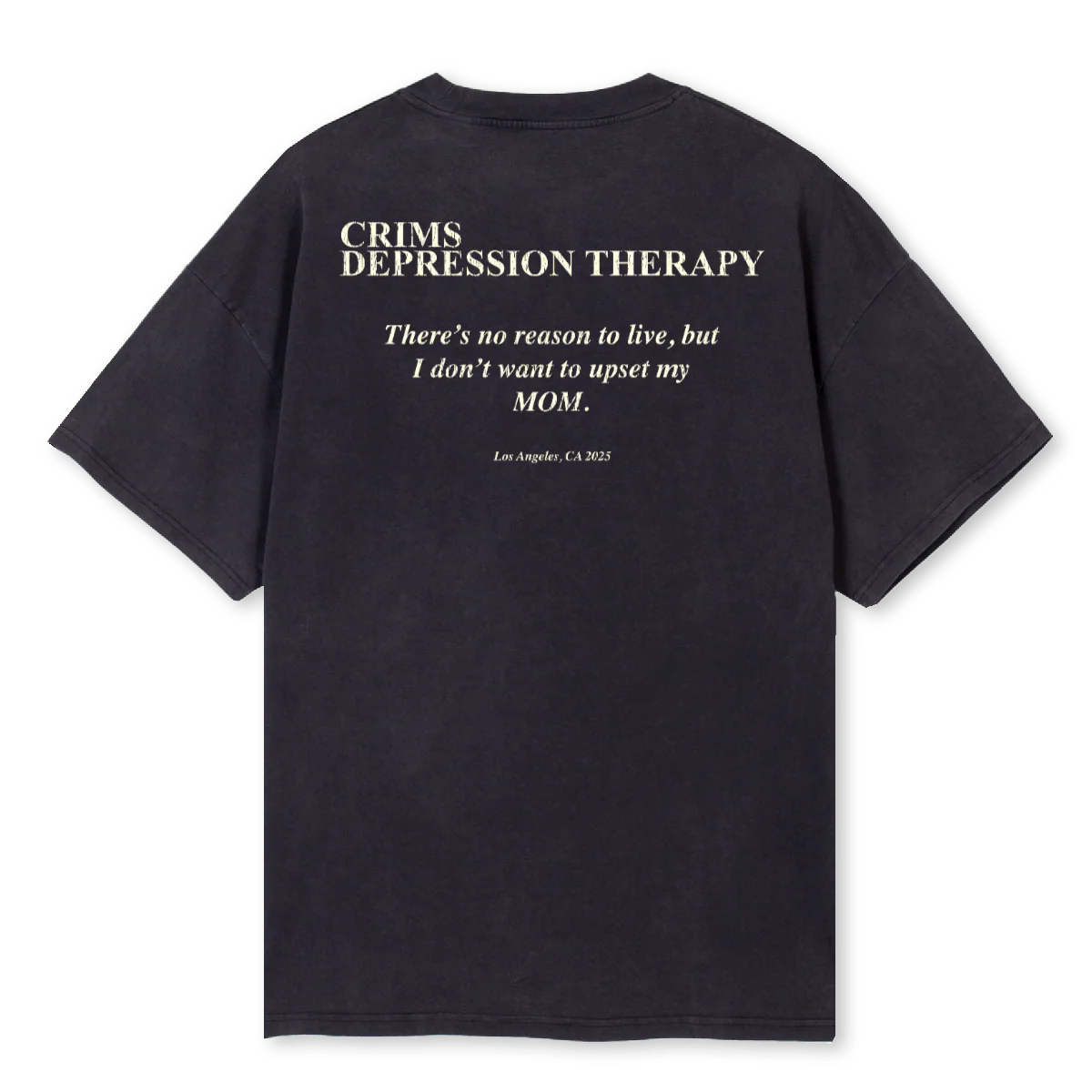 BLACKVINTAGE Vintage Black Oversized Tee. - Image 2